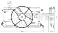 mazda Koelventilatorwiel