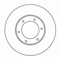 Bremsscheibe Vorderachse ABS 16599