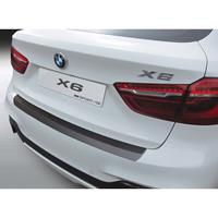 ABS Achterbumper beschermlijst BMW X6 F16 M-Sport/SE 12/2014- Zwart
