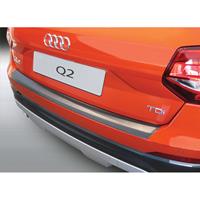 ABS Achterbumper beschermlijst Audi Q2 & SQ2 11/2016- Zwart