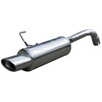 100% RVS Sportuitlaat Renault Clio RS (Fase 1) 2000- 120x80mm