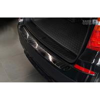 Zwart RVS Achterbumperprotector BMW X3 F25 2010-2014RIbs'