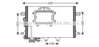 mercedes-benz Condensor, airconditioning