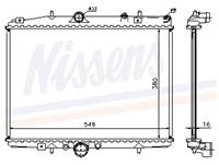 Kühler, Motorkühlung Nissens 61291A