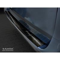 mercedes-benz Zwart RVS Achterbumperprotector Mercedes Vito / V-Klasse 2014-Ribs' (Lange versie)