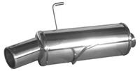 100% RVS Sportuitlaat Peugeot 406 Coupe 3.0 V6 102mm