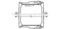 Kühler, Motorkühlung AVA RE2094