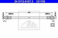 Bremsschlauch ATE 24.5112-0187.3