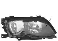 bmw KOPLAMP RECHTS vanaf 02+ H7+H7 CHROME