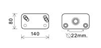 landrover OLIEKOELER RANGE ROVER 4.4i 02-05