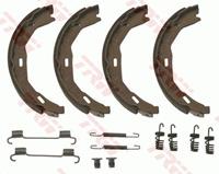 TRW Handbremsbeläge GS8745 Handbremsbacken,Bremsbackensatz, Feststellbremse MERCEDES-BENZ,C-CLASS W204,C-CLASS T-Model S204,E-CLASS T-Model S212