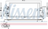 scania Condensor, airconditioning