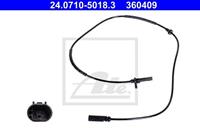 ATE ABS Sensor 24.0710-5018.3 Drehzahlsensor,Raddrehzahl Sensor BMW,X5 E70,X6 E71, E72,X5 F15, F85,X6 F16, F86