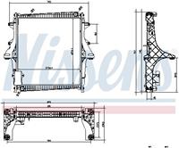 Kühler, Motorkühlung Nissens 637875