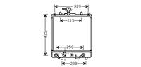 suzuki Radiateur Benzine 1.3