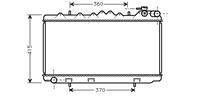 nissan RADIATEUR DIESEL 2,0 D -AUTO zonder AIRCO