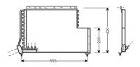 Condensor Cond Volvo 940/960/s90/v9