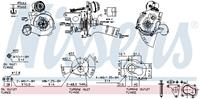 Turbocharger NISSENS 93163