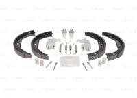 BOSCH Handbremsbeläge 0 204 113 806 Handbremsbacken,Bremsbackensatz, Feststellbremse BMW,3 E46,3 Touring E91,3 E90,5 E39,1 E87,3 Touring E46