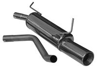 100% RVS Sportuitlaat Renault Megane Coupe 2.0 (113pk) 1996- 102mm