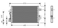 fiat Airco Condensor 1.7 Td / 1.9 D