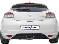 100% RVS SportuitlaatCentraal' Renault Megane III RS 2.0T (250pk) 2010- (Ø63,5mm)