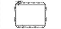toyota Radiateur Diesel
