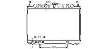nissan RADIATEUR X-Trail 2.0/5 AT 01