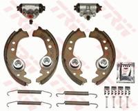 TRW Bremsbacken BK1726 Trommelbremsbacken,Bremsbackensatz FIAT,SEAT,LANCIA,SEICENTO 187,CINQUECENTO 170,PANDA 141A_,UNO 146A/E,127,SEICENTO Van 187