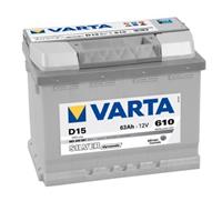 renault Varta Accu Silver Dynamic D15 63 Ah