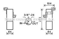 mercedes-benz Droger, airconditioning