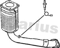 citroen Katalysator 321533