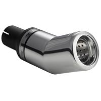 Ulter Sport Uitlaatsierstuk - Rond DTM Ø80mm - Lengte 170mm - Montage ->50mm - RVS