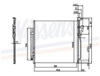 opel Condensator, airconditioning