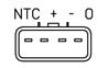 Sensor, Saugrohrdruck NGK 91744