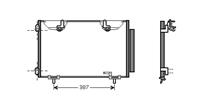 Toyota Airco Condensor 00+