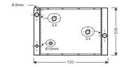 bmw Radiateur Benzine 520 / 525 At