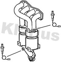 toyota Katalysator 321739