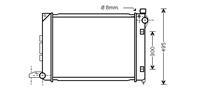 landrover Radiateur Freelander 20 Di
