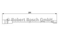 Warnkontakt, Bremsbelagverschleiß Bosch 1 987 474 924