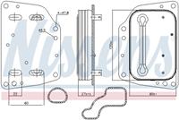 Ölkühler, Motoröl Nissens 90882