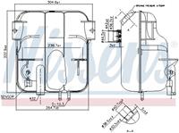 Expansietank, koelvloeistof ** FIRST FIT ** NISSENS 996023