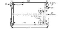 mercedes Radiateur MS2491