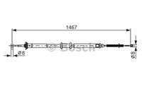fiat Handremkabel BC806
