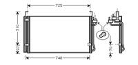 Condensor Hyundai Trajet 99-