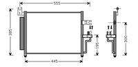 vanwezel Condensor, airconditioning VAN WEZEL 82005081