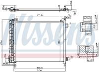 nissan Condensor, airconditioning