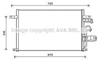 chevrolet Condensor, airconditioning