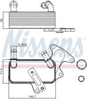 Volkswagen Oil cooler