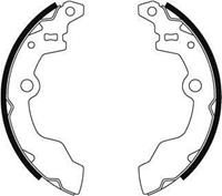 A.B.S. Bremsbacken 8673 Trommelbremsbacken,Bremsbackensatz SUZUKI,SUBARU,ALTO HA12, HA23,ALTO HA11,ALTO,ALTO SS80